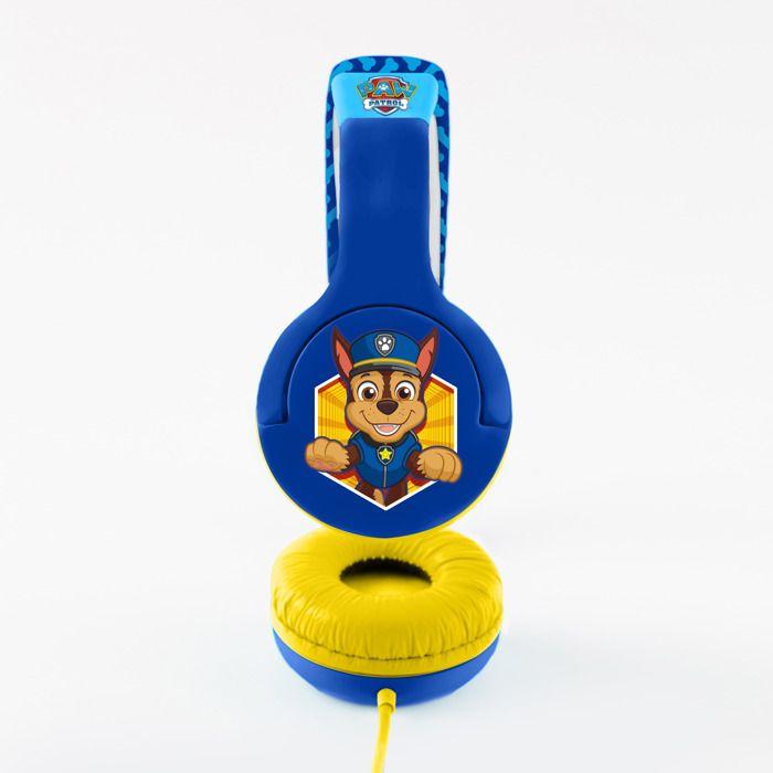 Casque d'écoute - otl - paw patrol - 3,5 mm - bleu - junior - filaire