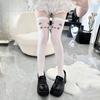 Y2K Girls Knee High Socks Thigh High Stockings Printed Cartoon Stockings Women Kawaii Thigh High Socks Women Stockings Jk Lolita