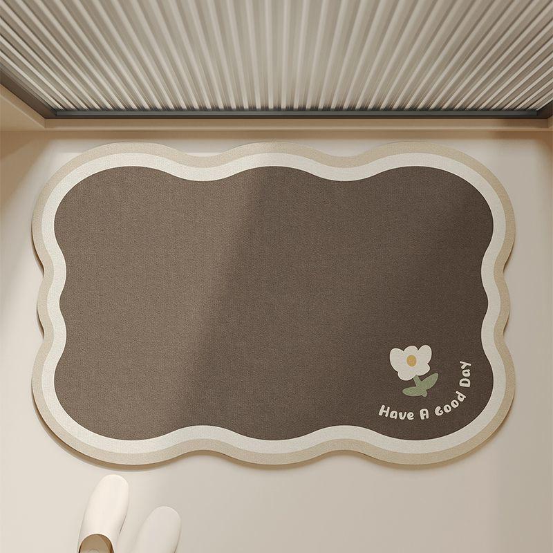 

Cloud-Shaped Quick Dry Bathroom & Kitchen Floor Mat 40*60cm коричневый