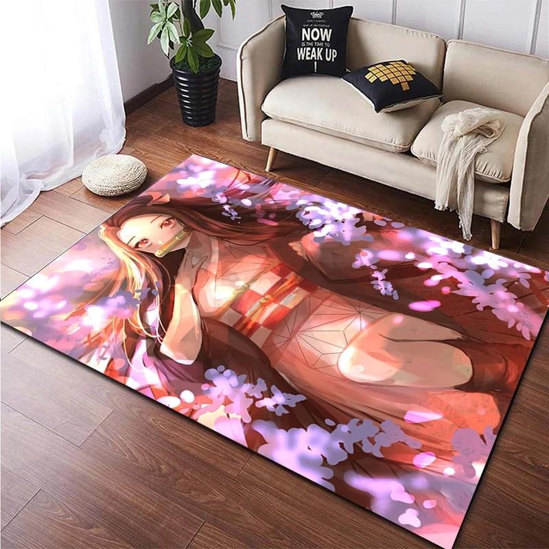 Sexy Anime Girl Carpet Party Bikini Beach Mat Decor Floor Mat Anime Rug Door Mat Game Room Yoga Mat Picnic Yoga Play Mat