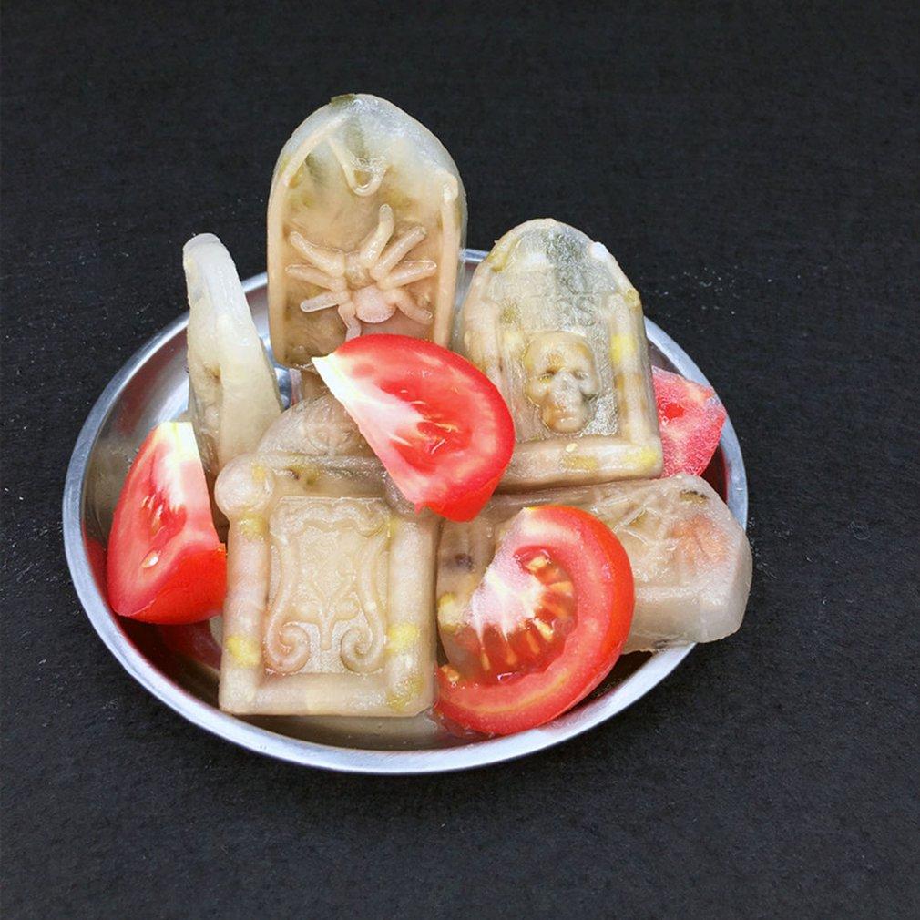 Silicone Halloween Ice Cube Mold Cake Candy Tray Halloween Gift Ice Cube Maker Chocolate Mould Tray Mold Party Supplies