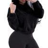 Fall Winter New Fleece Rabbit Ears Hoodie Sweatshirt