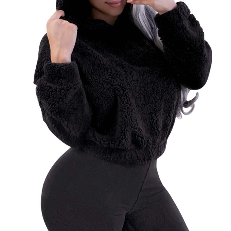 Fall Winter New Fleece Rabbit Ears Hoodie Sweatshirt
