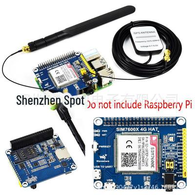 Placă de expansiune Raspberry Pi LTE Cat-1 - Modul SIM7600E cu 3G/2G și GNSS