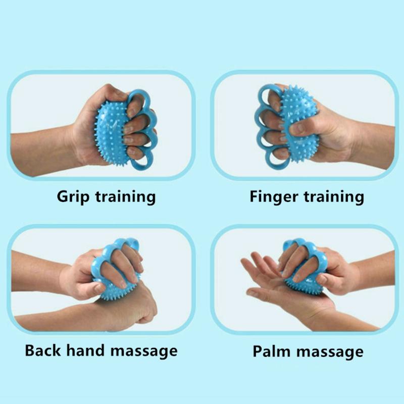 Finger Grip Ball Massage Rehabilitation Training Ball Hand Finger Strength Grip