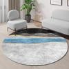 Non-slip Geometric Rotundity Carpet Soft Abstract Rug for Living Room Bedroom Washable Kids Home Decor