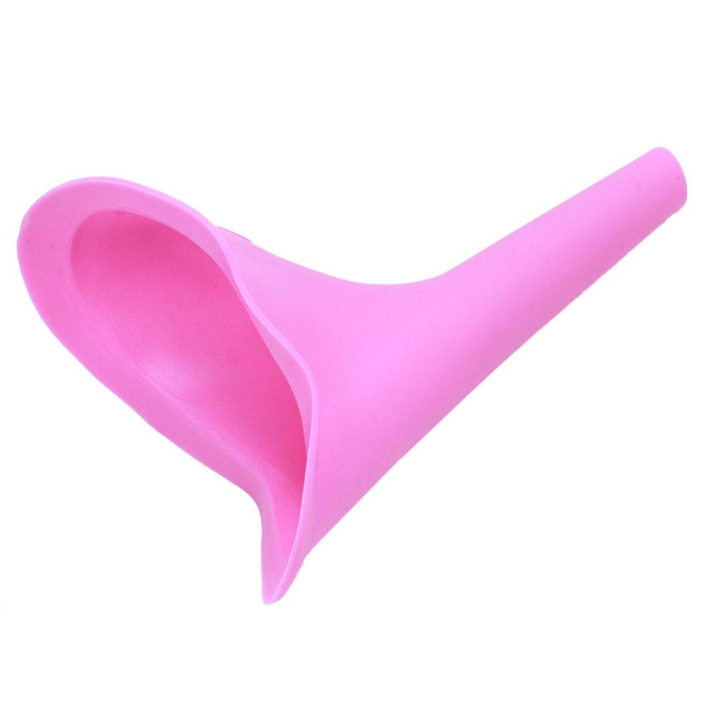 

Portable Women Urination Device Outdoor Stand Pee Travel Camping Urgency Device Toilet Pink #1