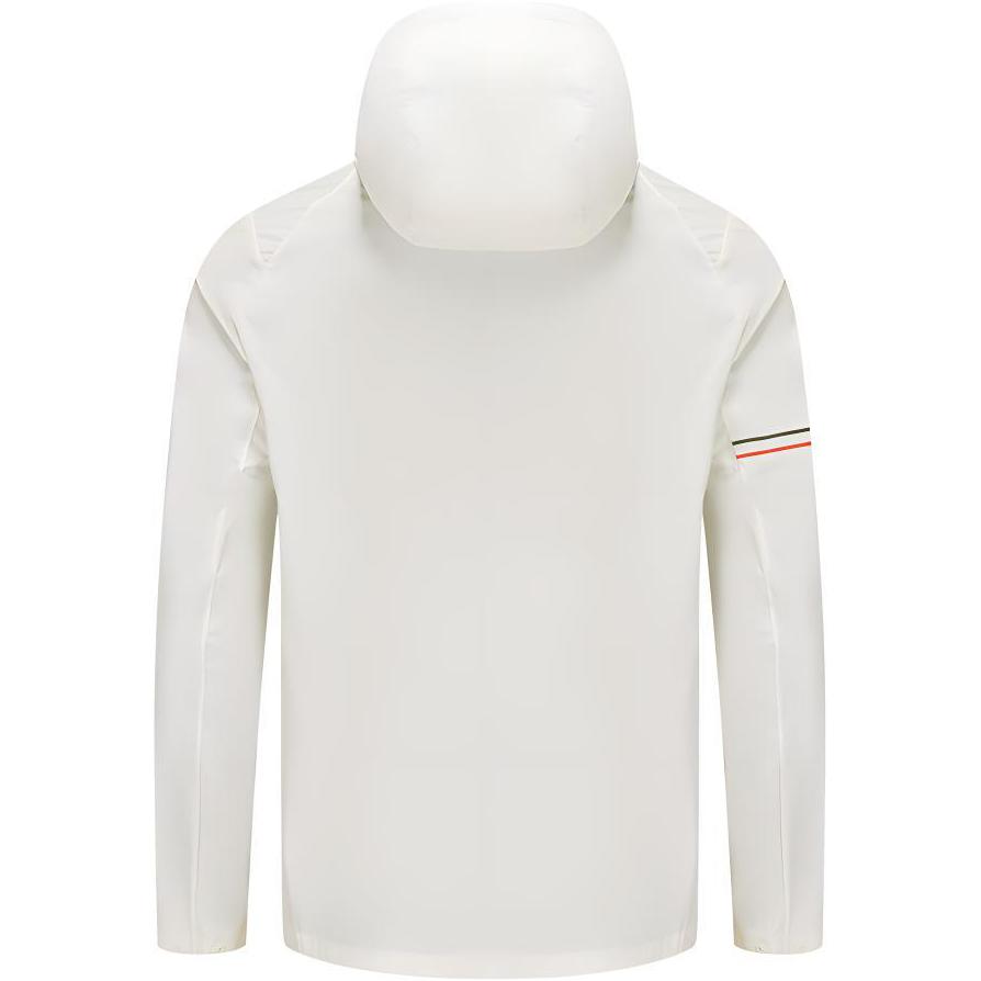 Li-Ning Honor Series Einfache Bequeme Vielseitige Kapuzen-Windjacke Unisex Oberbekleidung Champagnerweiß AFDV273-2