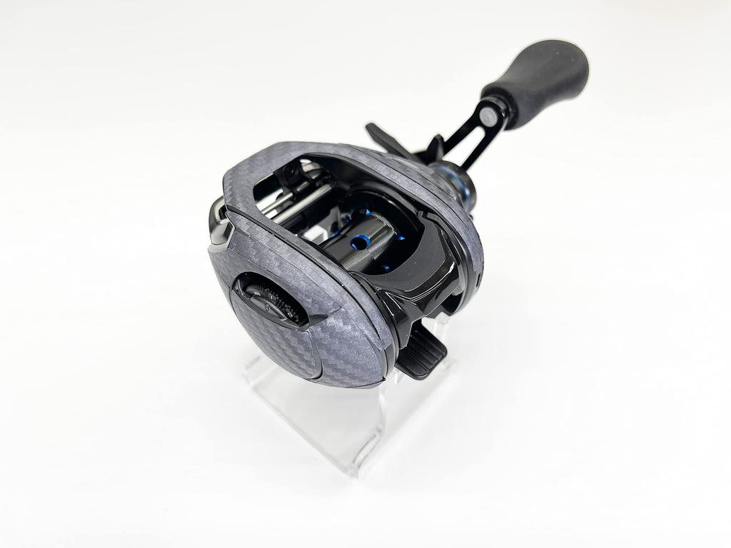 CUSTOM Custom Decal for YOROI and MGL Baitcasting Scratch Protection SEAT.JP 24SLX, 19SLX, Reels, (Silver, Right-Handed)