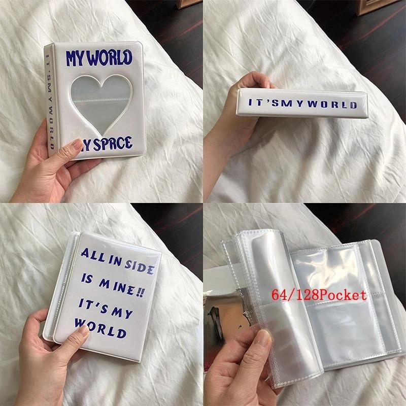 64 Pockets Mini Photo Album Cartoon Album Photo Photocard Holder Book Collect Kpop Album De Fotos Kpop Photocard Binder