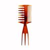 Men Comb Oil Hairdressing Wide Wave Teeth Styling Comb Afro Tail Pick Hair Texture Hairbrush Barbershop Professional Accessories