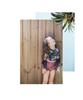 Korean Floral Long Sleeve Baby Girl Swimsuit - Retro Style
