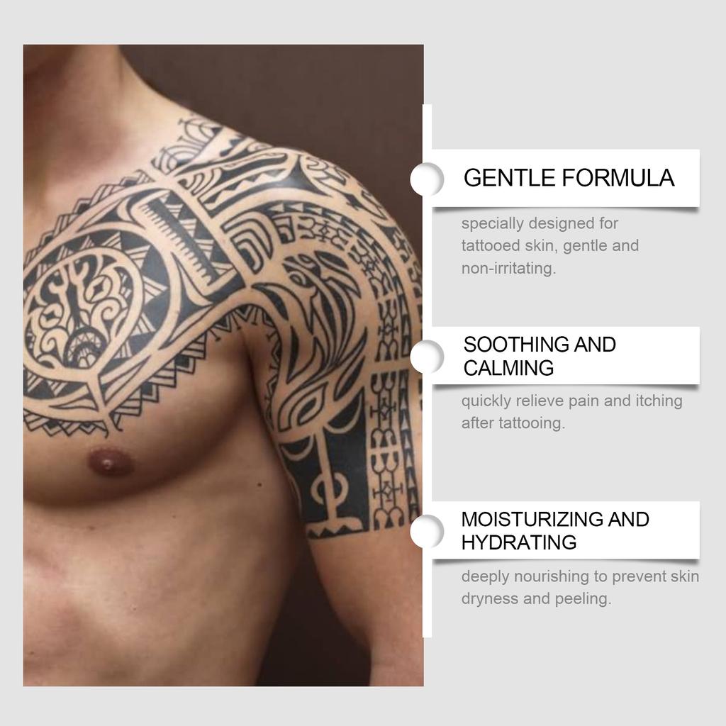 Soothing Care Cream, Anti-inflammatory, Damaged Skin, Anti-fading Care, And Skin Barrier Care For Tattooed Areas.