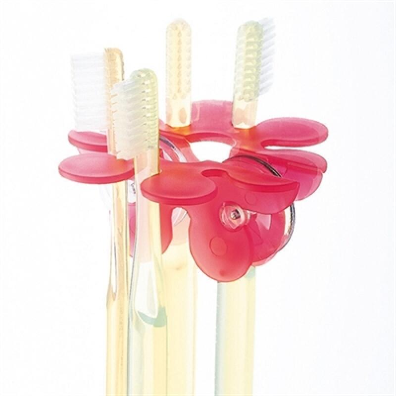 Flower Toothbrush Holder [MA-W099] pink