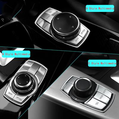 Chromování ABS iDrive Center Multimediální lišta krytu tlačítka pro BMW Pro BMW F30 F10 F20 F22 F34 F32 F15 F25 F48 X1 X3 X4 X5 X6