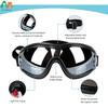 Dog Sunglasses Dog Goggles Adjustable Strap for Travel Skiing and Anti-Fog Dog Snow Goggles Pet Goggles for Medium To Large Dog