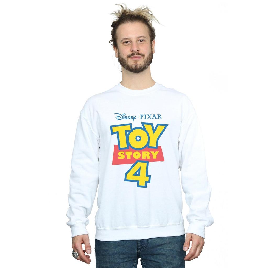 Disney Mens Toy Story 4 Logo Sweatshirt