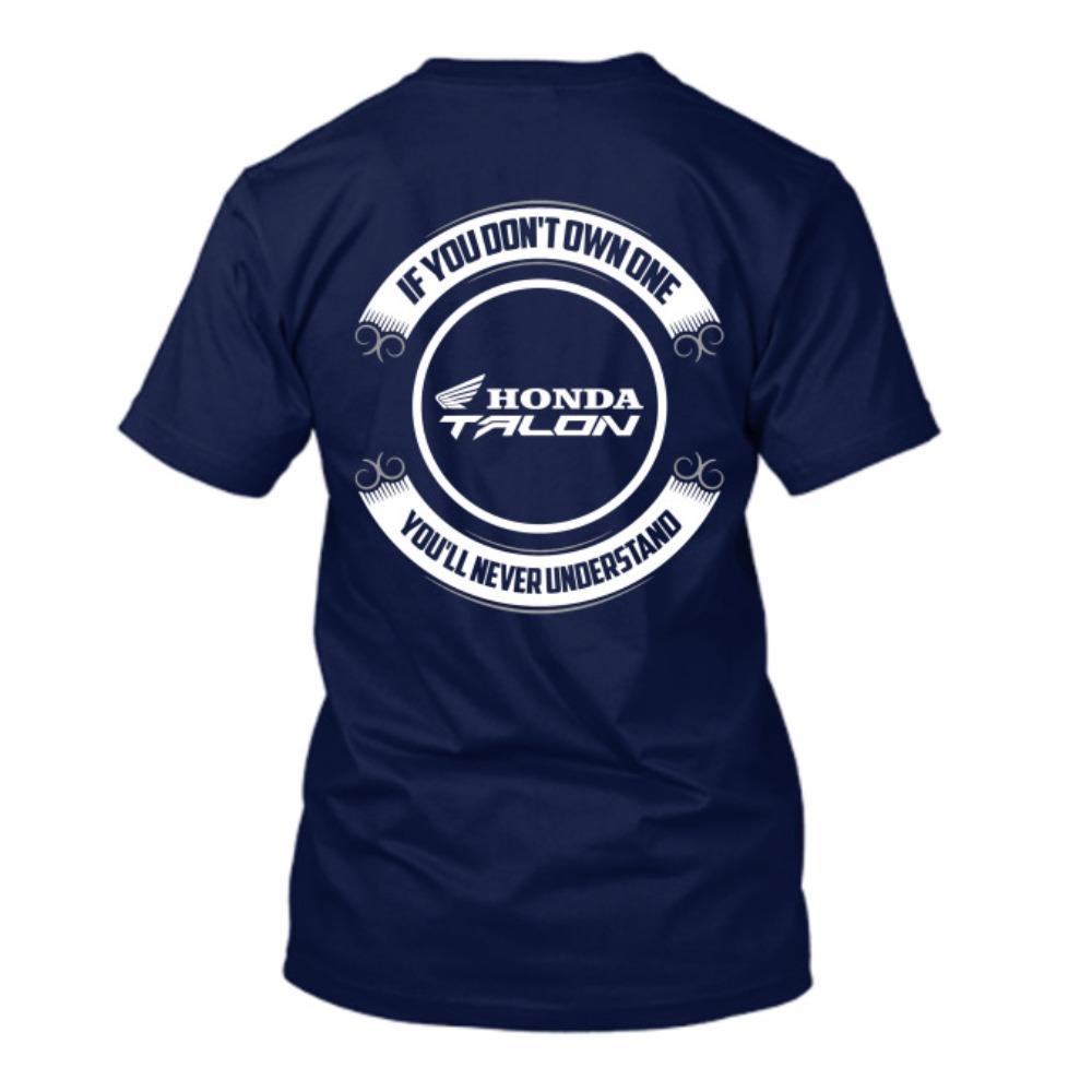

Honda Mens and Womens Tshirt Honda Talon Simple Tee Summer Motorcycle Riding Offroad Shortsleeved Spring Racing Top 4XL