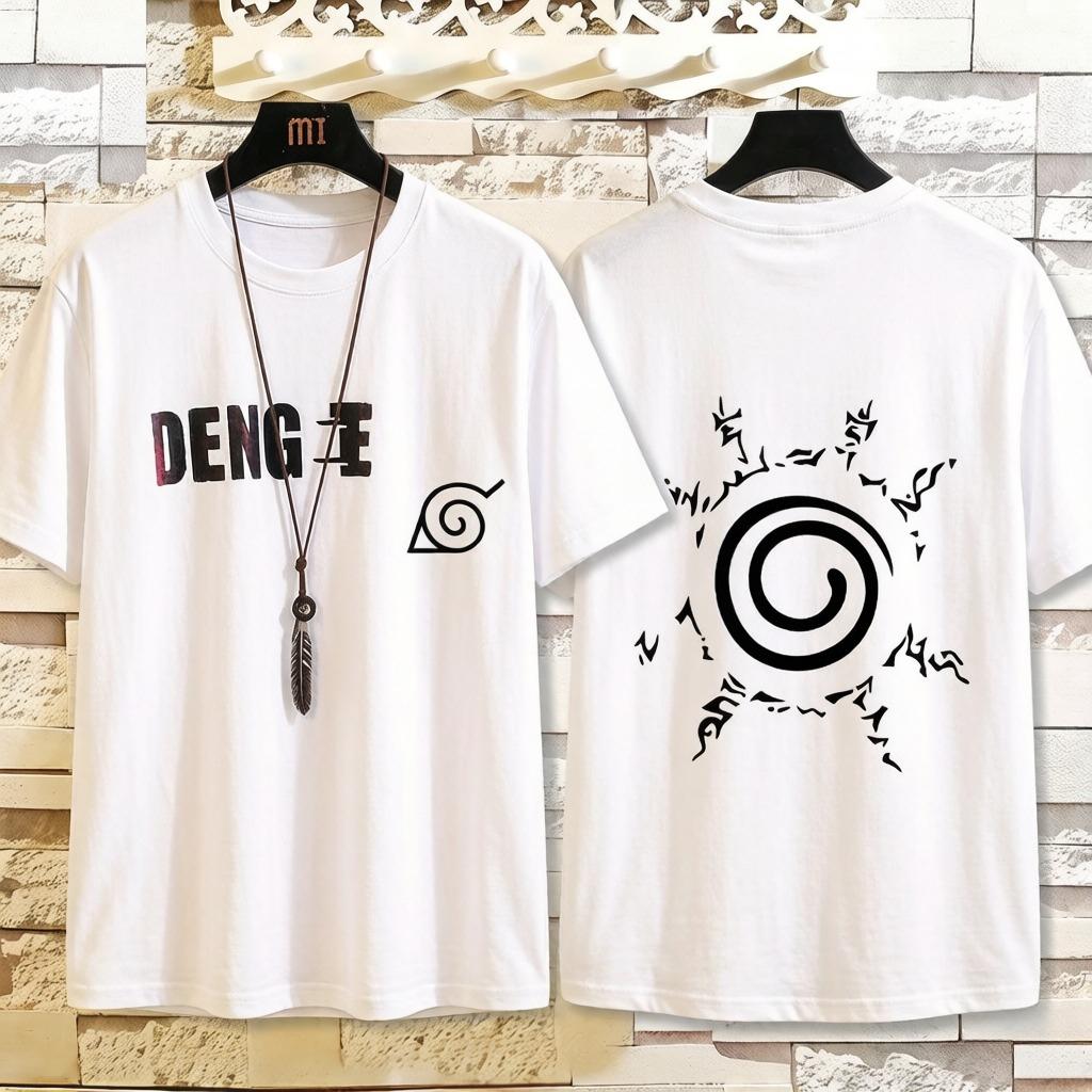 Jiraiya Tsunade Orochimaru Anime Printed T-shirt for Men's Summer Loose Casual Breathable Short Sleeved Family