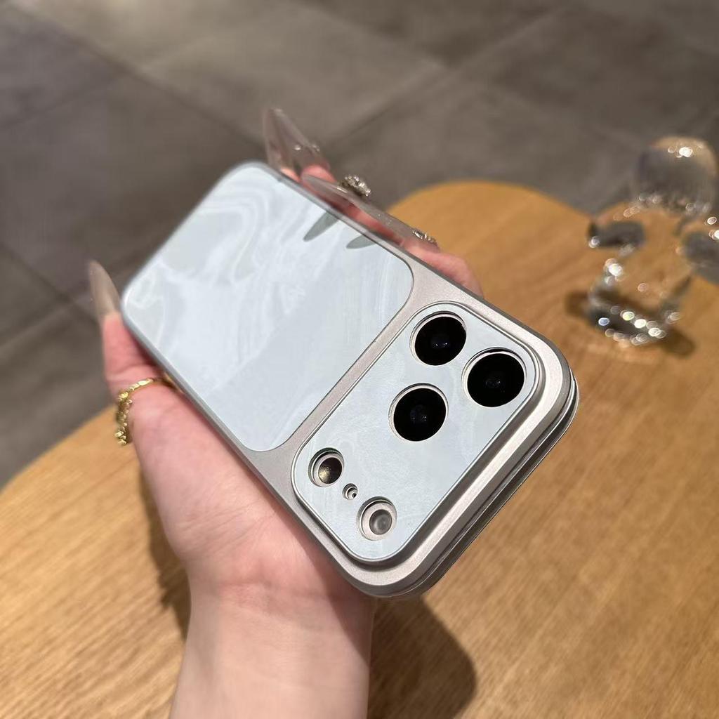 Luxury High-End Water Ripple Protective Case for iPhone 17 Pro Max, 16, 15, 14