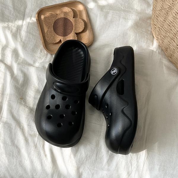 Fashion Cover Toe Rubber Slippers Shoes Slides Slipers Women Platform Fashion Flat 2025 Luxury House Slippers Platform Women Luxury Shoe