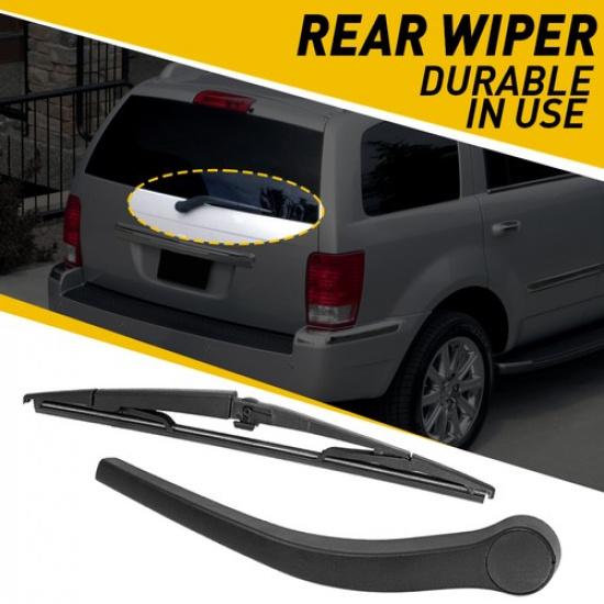 Rear Wiper Arm & Blade Set Fit Durango Dodge 2007-2008 2004-2009 Aspen Chrysler