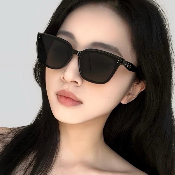 GM sunglasses women ins retro cat eye sunglasses sun protection UV protection sunglasses versatile UV