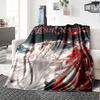 Name Custom Xie Lian and Hua Cheng Print Flannel Blanket High Quality Warm Comfortable Cover for All Seasons Perfect for Gifts Home Decor