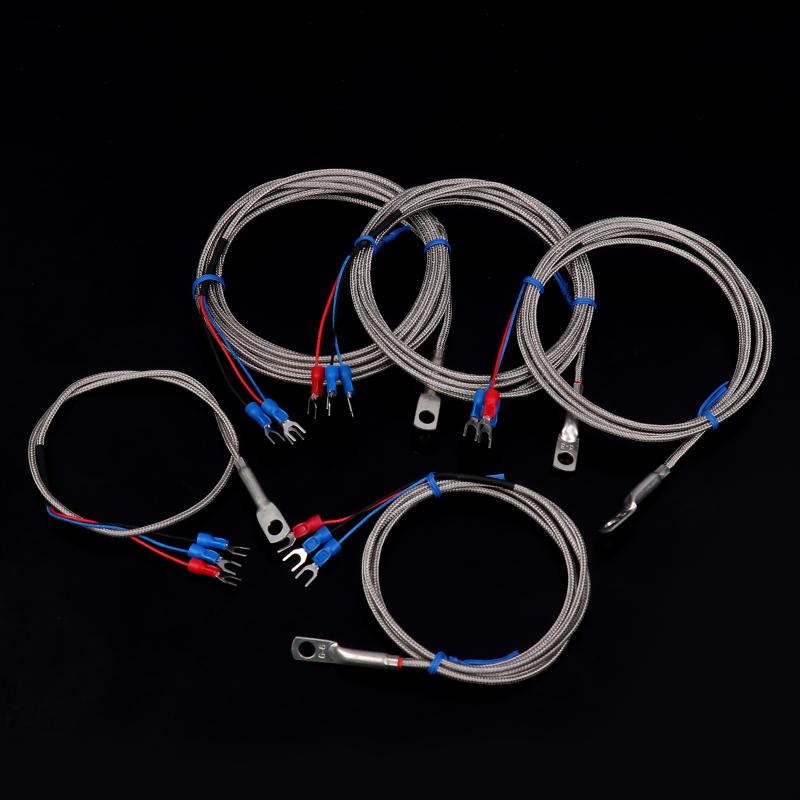 Surface Mounted Thermal Resistance Thermocouple Pt100 Temperature Sensor Surface End Gasket Cold Pressure Nose Temperature Probe