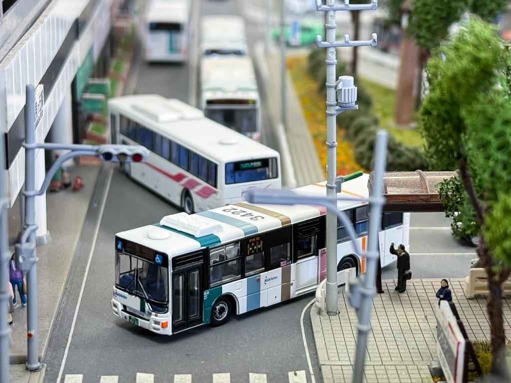 My Town Bus Collection Nishinippon Railway Diorama Supplies MB8-2