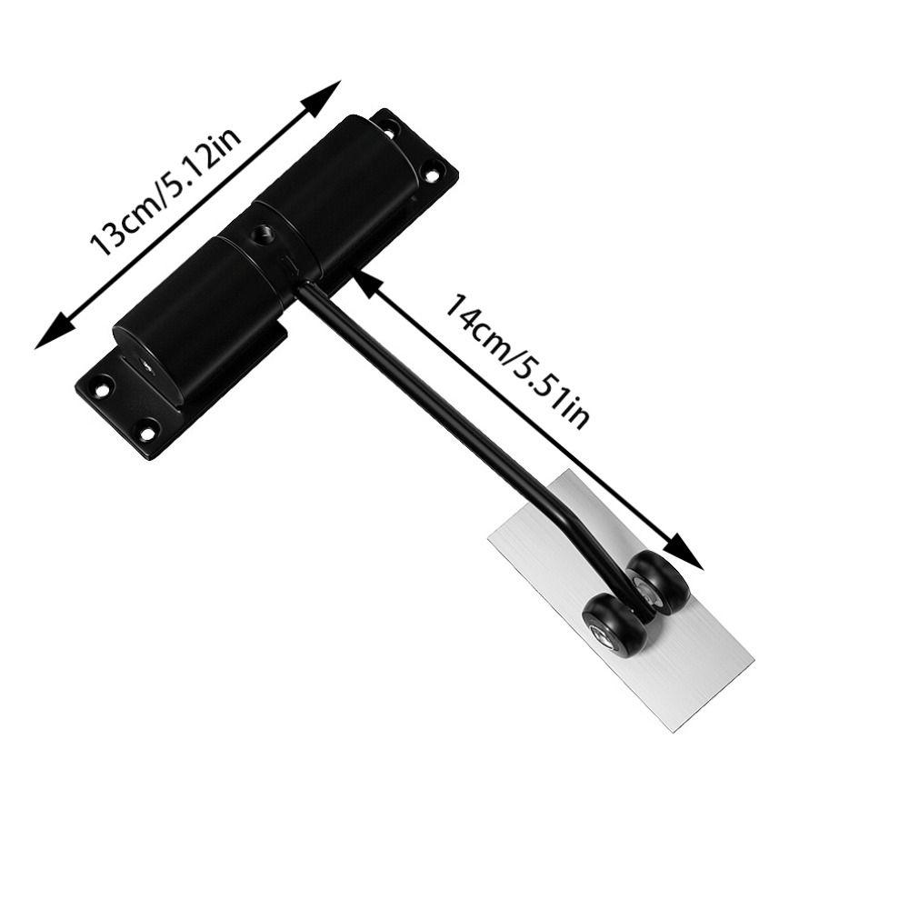 Stainless Steel Automatic Door Closer Adjustable Door Closing Device Door Hinge  Furniture Door