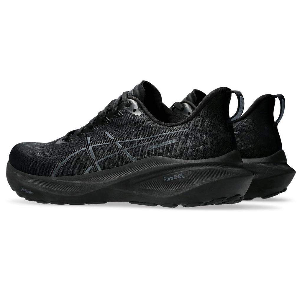 ASICS 13 Running Shoes Size 002 Size 2E GT-2000 (1011B861), Men's, (Black/Black), 28.0 cm,