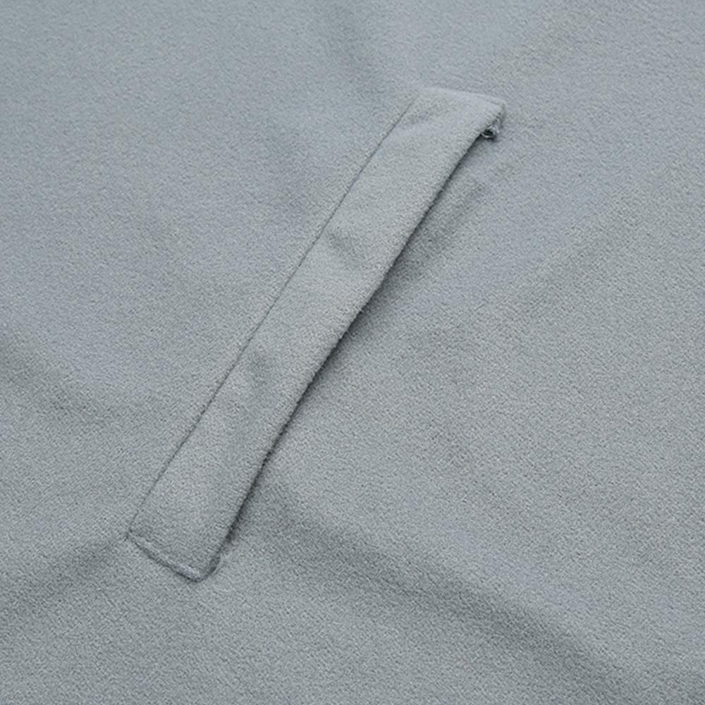 

Повседневный женский зимний плащ с капюшоном без рукавов и пуговицами, длинная накидка, костюм, верхняя одежда для косплея серый