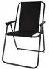 Camping chair 57x48x42cm Tourist folding black