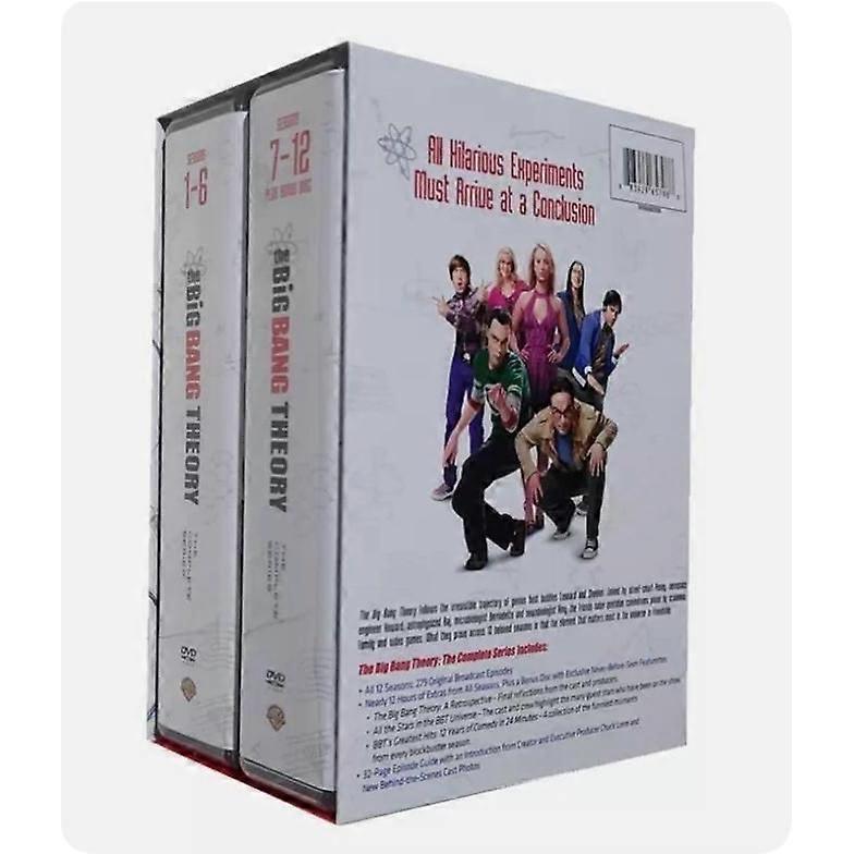 The Big Bang Theory The Complete Series Season 1-12 (DVD , 37-Disc Box Set) NEW