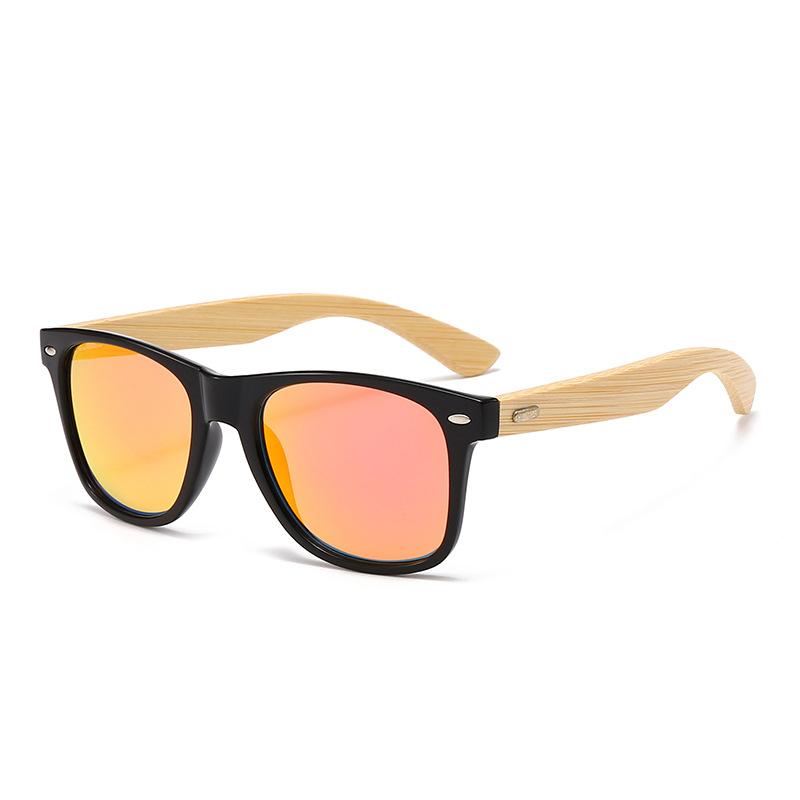 

Поляризованные солнцезащитные очки Персонализированные солнцезащитные очки на бамбуковой ножке Мужские и женские ретро-солнцезащитные очки с рисовыми гвоздями Очки Polarized
