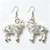 Cartoon Sheep Earrings 1 Pair 2D Flat Acrylic Animal Jewelry Hypoallergenic for Animal Lovers Party Wear Perfect Gift