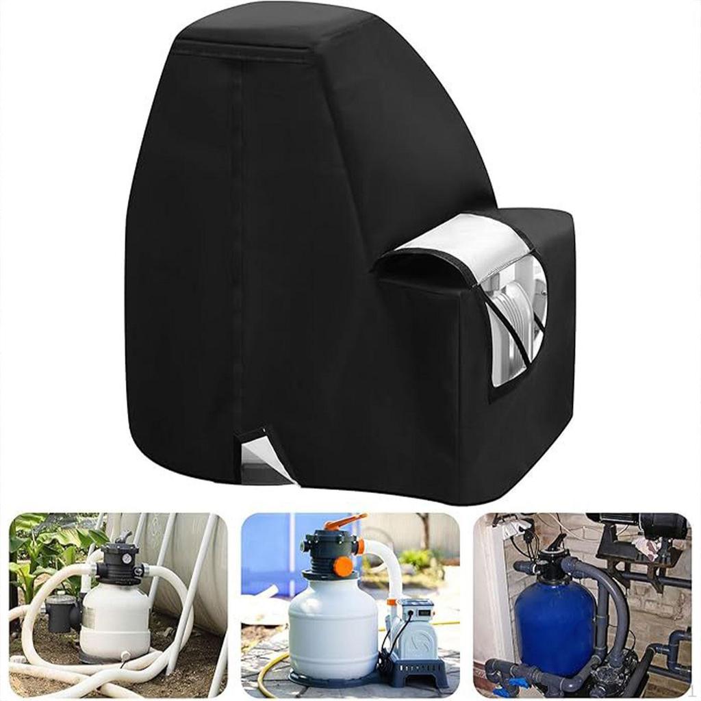 Cobertura para Piscina Elevada com Bomba, Material Oxford Impermeável