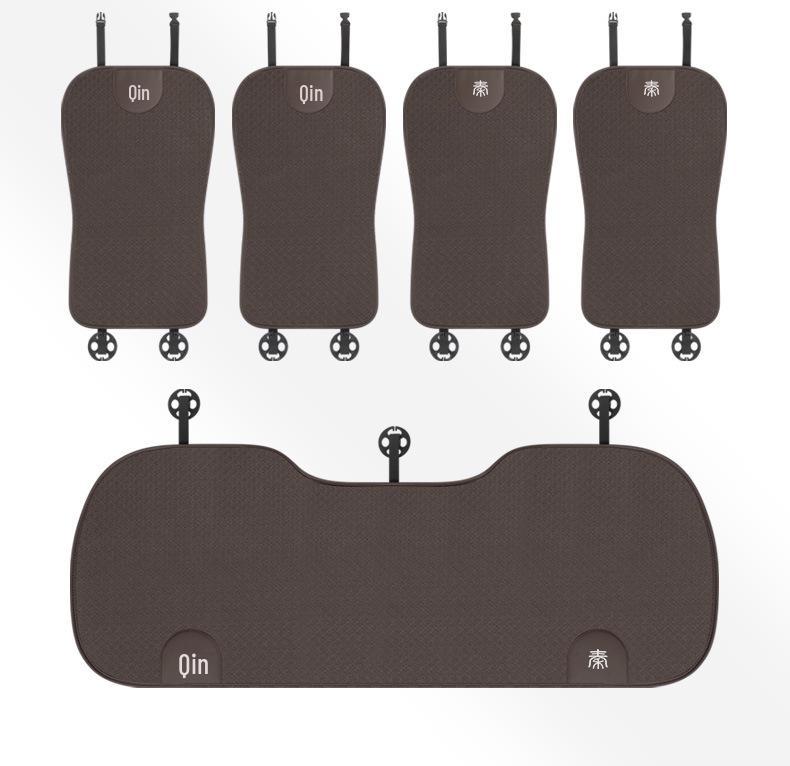 BYD Qin Pro/Plus Four Seasons Ice Silk Car Seat Cushion with Lumbar Support