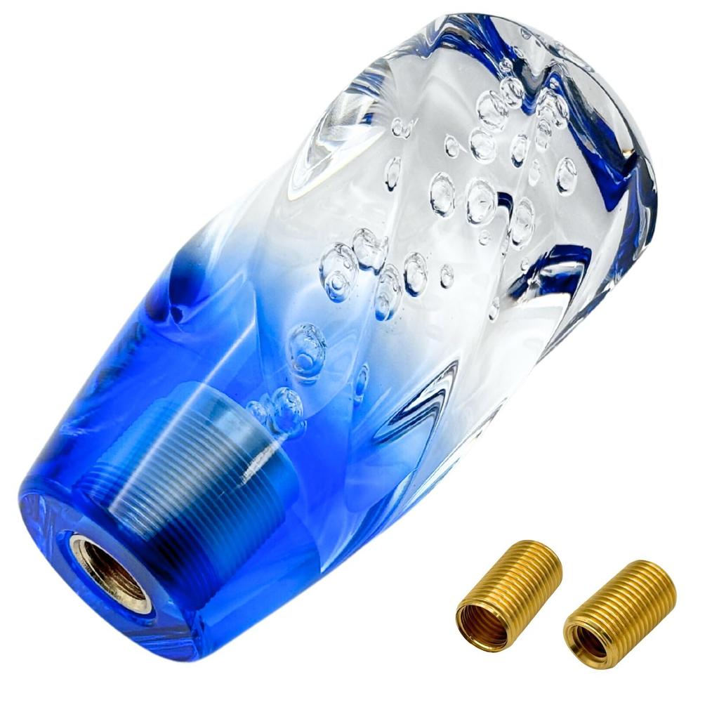 MARUHADO Crystal Shift Knob Truck Shift Lever with Adapter M8