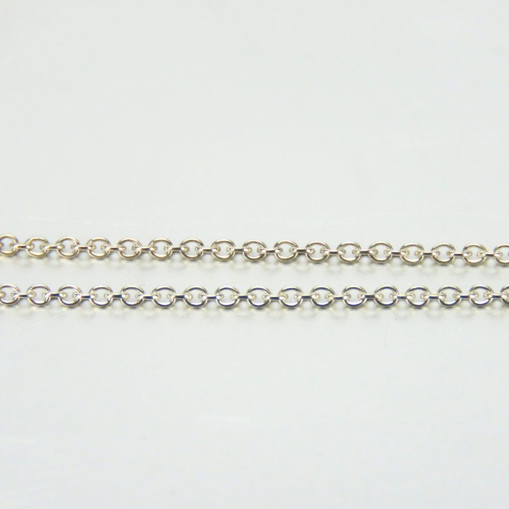 Used TIFFANY&Co. Necklace Silver925 2.4g Silver Ribbon