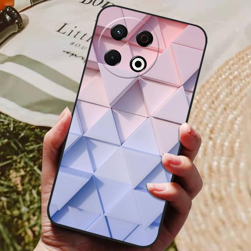 Für Tecno Spark 30 Pro KL7 Hülle Luxus Handy Silikon Rückseite für Tecno Spark 30Pro 4G Hüllen Schutz Stoßfest Schale Capas
