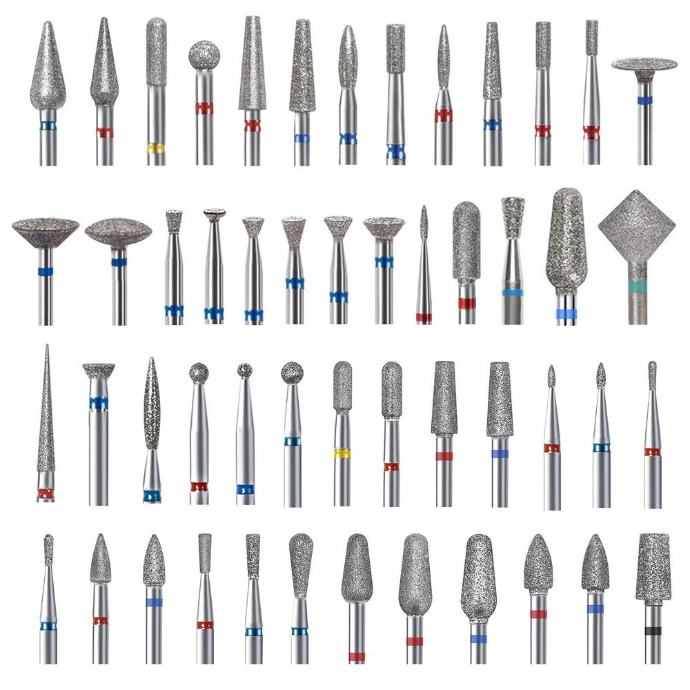 Tungsten Carbide Nail Drill Bit Milling Cutter For Manicure Pedicure Nail Files Buffer Nail Art Equipment Accessory Tools