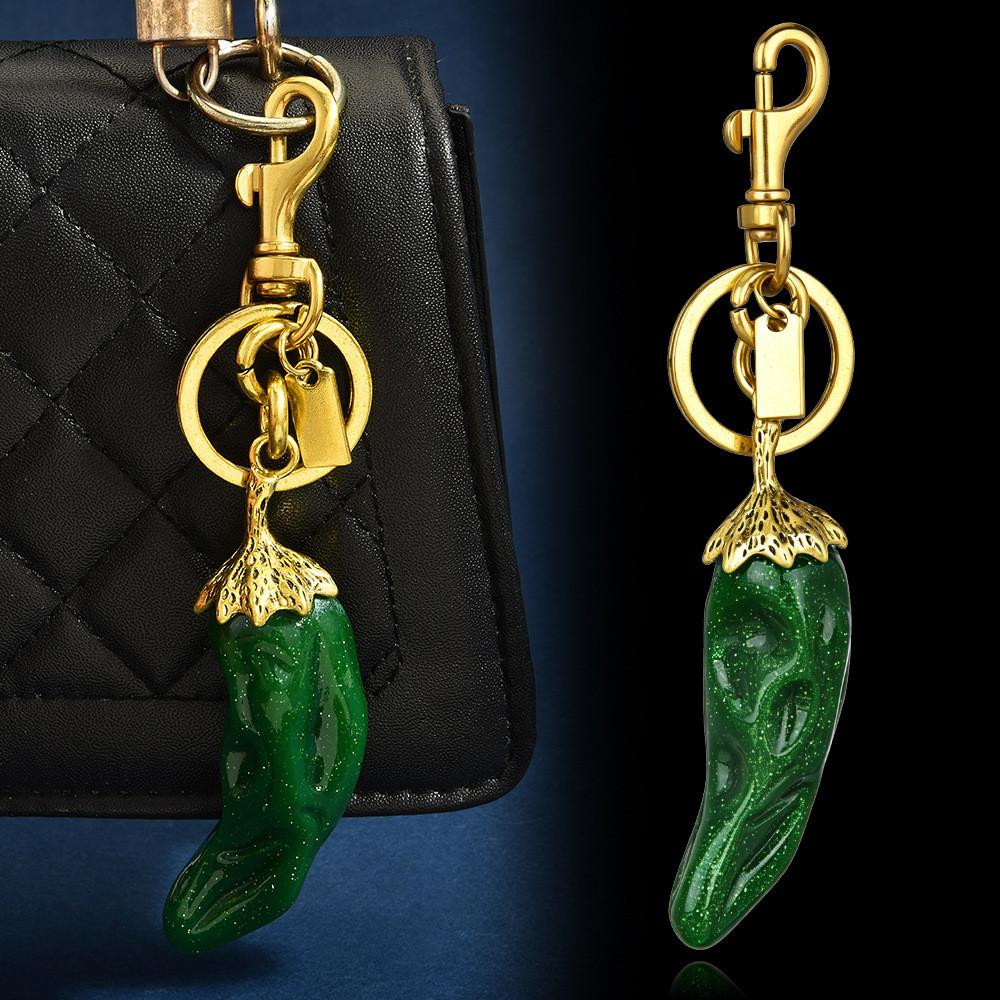 Small Kitchen Vegetable Pendant With Resin Material For Fashion Accessories
