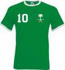 Tricou pentru bărbați Youth Designz Arabia Saudită cu NUMELE + NUMĂRUL DORIT Tricou Cupa Mondială Distracție