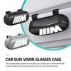 NTSM5 Car Sun Visor Glasses Box Sunglasses Auto Interior Universal For M Performance Alpina M3 M5 M6 X1 X3 X4 X5 G20