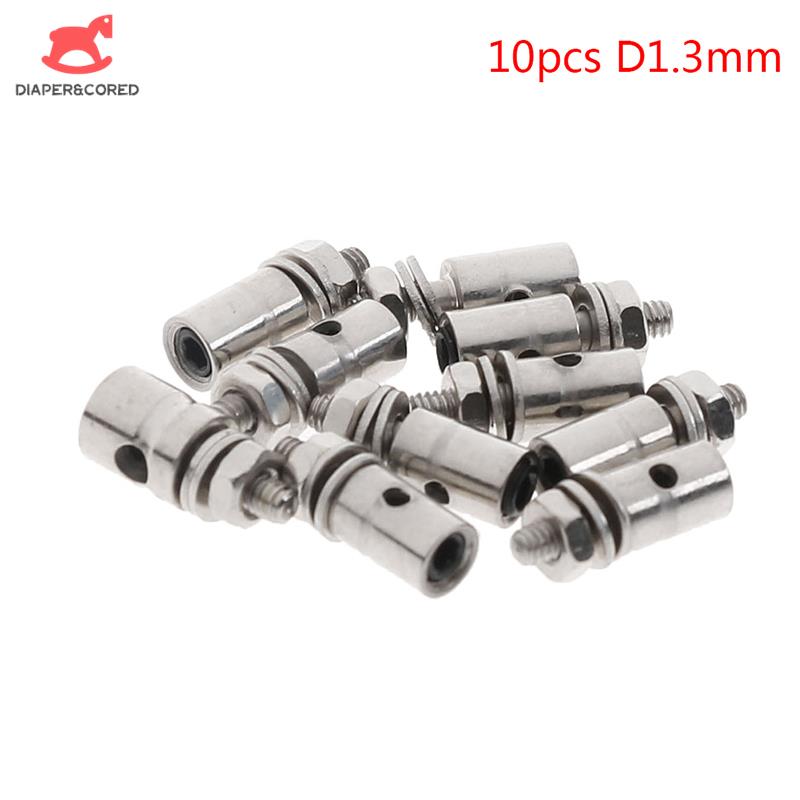 New 10Pcs RC Airplane Boat Pushrod Linkage Stopper Servo Connectors Adjustable Diameter Helicopter Rc Boat Accessories