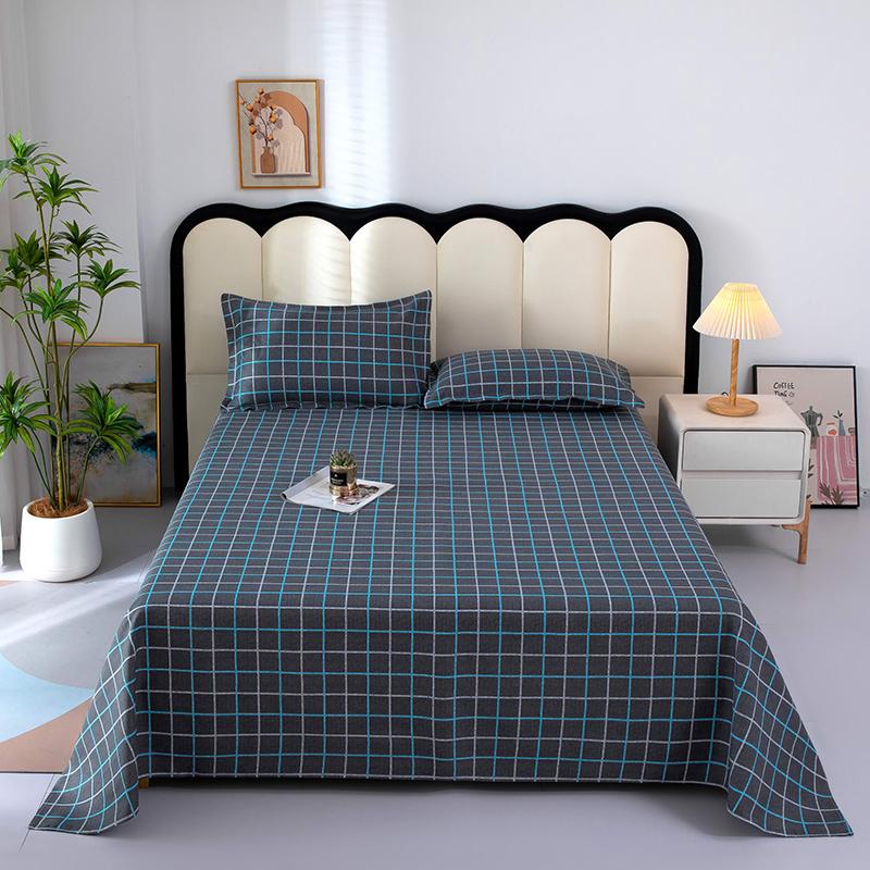 

1pc Cotton Thick Bed Sheet Flower Series Double Top King Sheets for Girls Boys Kids Single Queen King Size Bed Linen 120x230cm 1pc