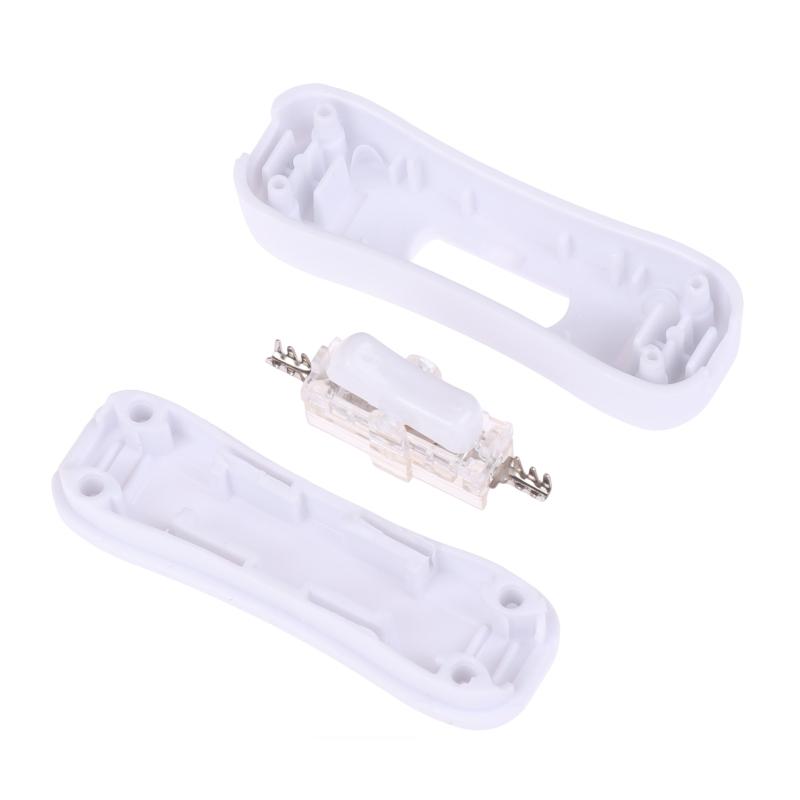 AC-Netzkabel Schalterstecker 304 Ein Aus Druckknopf Online Weiß/Schwarz/Transparent 220V LED-Glühbirne Halbweg Kippschalter