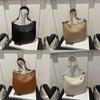 Stylish Spring Womens Shoulder Bag Classic Chic Pu Fabric Small Handbag In Black Khaki Brown And White
